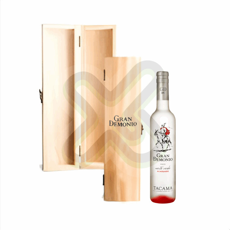 CAJA PARA PISCO TIPO COFRE - Image 2