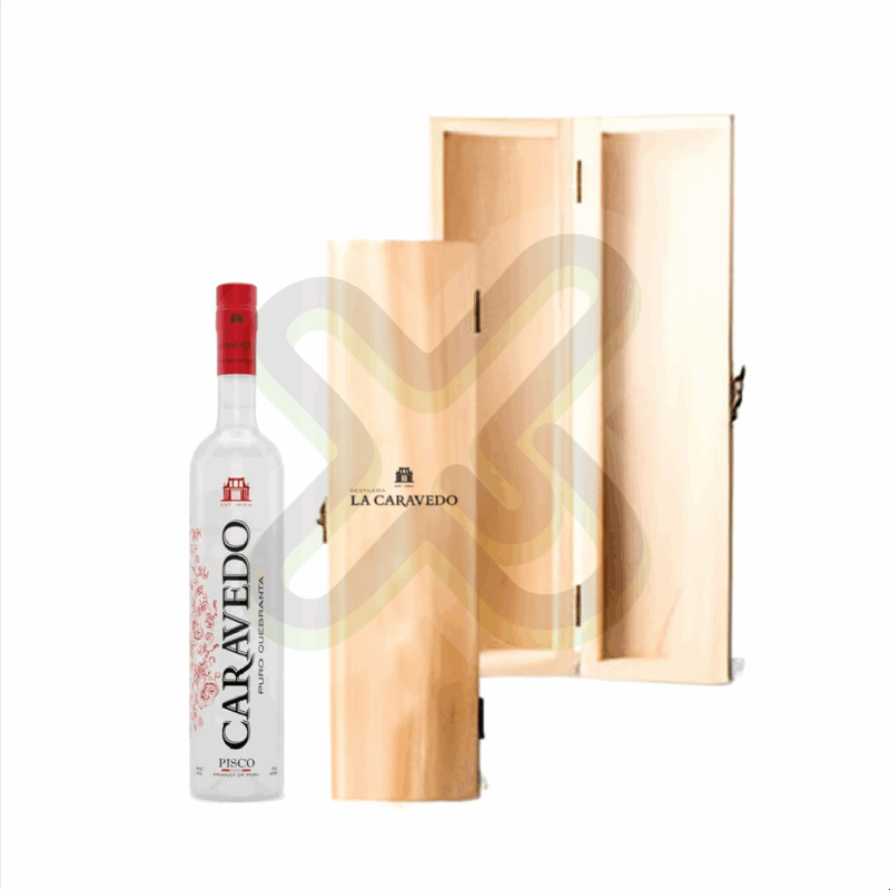 CAJA PARA PISCO TIPO COFRE - Image 3