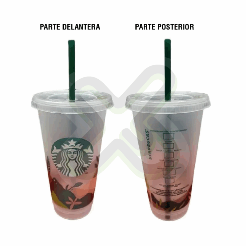 MUG PLASTICO CON SORBETE - Image 2