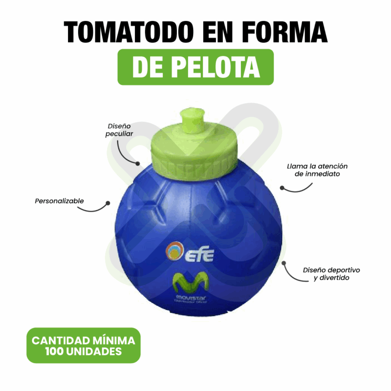 TOMATODO PUBLICITARIO TIPO PELOTA