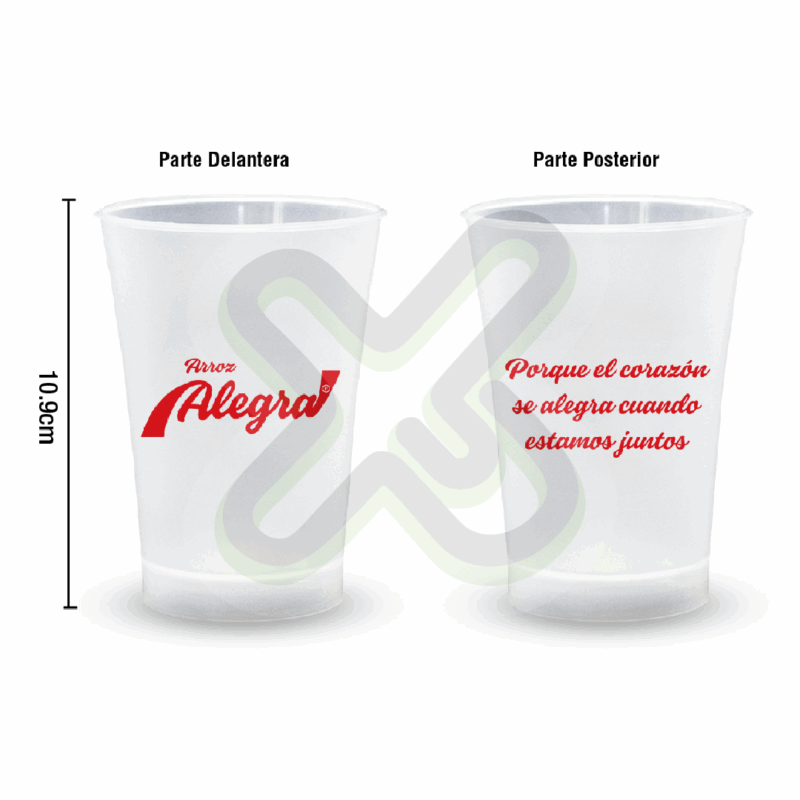 VASO KERO 10 onz CON LOGO PUBLICITARIO - Image 2