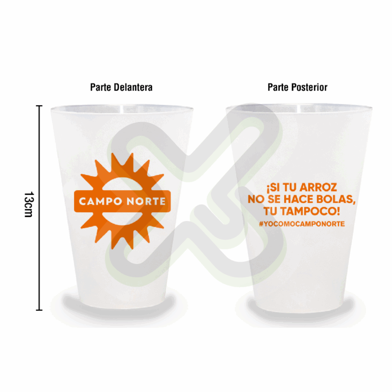 VASO TROPICAL 12onz CON LOGO PUBLICITARIO - Image 3