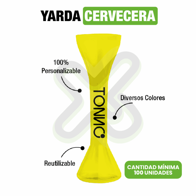 YARDAS CERVECERAS PERSONALIZADOS