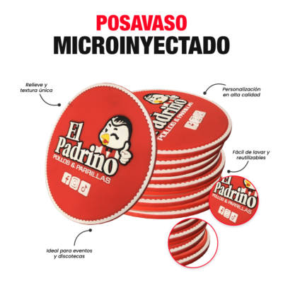 Posavaso Microinyectado