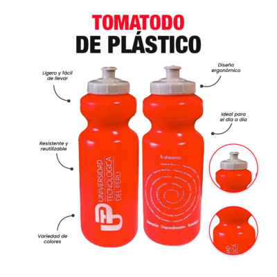 Tomatodo de Plástico Personalizado