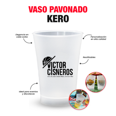 Vaso Pavonado Kero