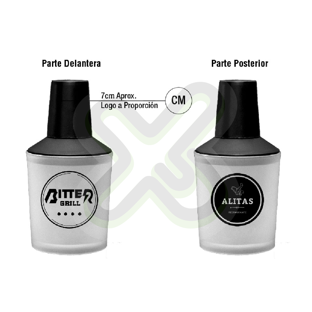 SHAKER CON VASO PAVONADO 12onz CON LOGO PUBLICITARIO - Image 2