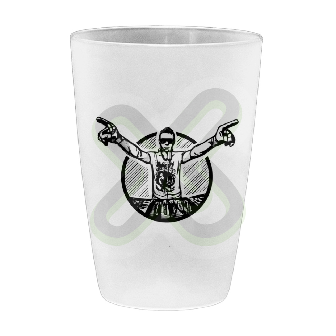 VASO TROPICAL 12onz CON LOGO PUBLICITARIO - Image 2