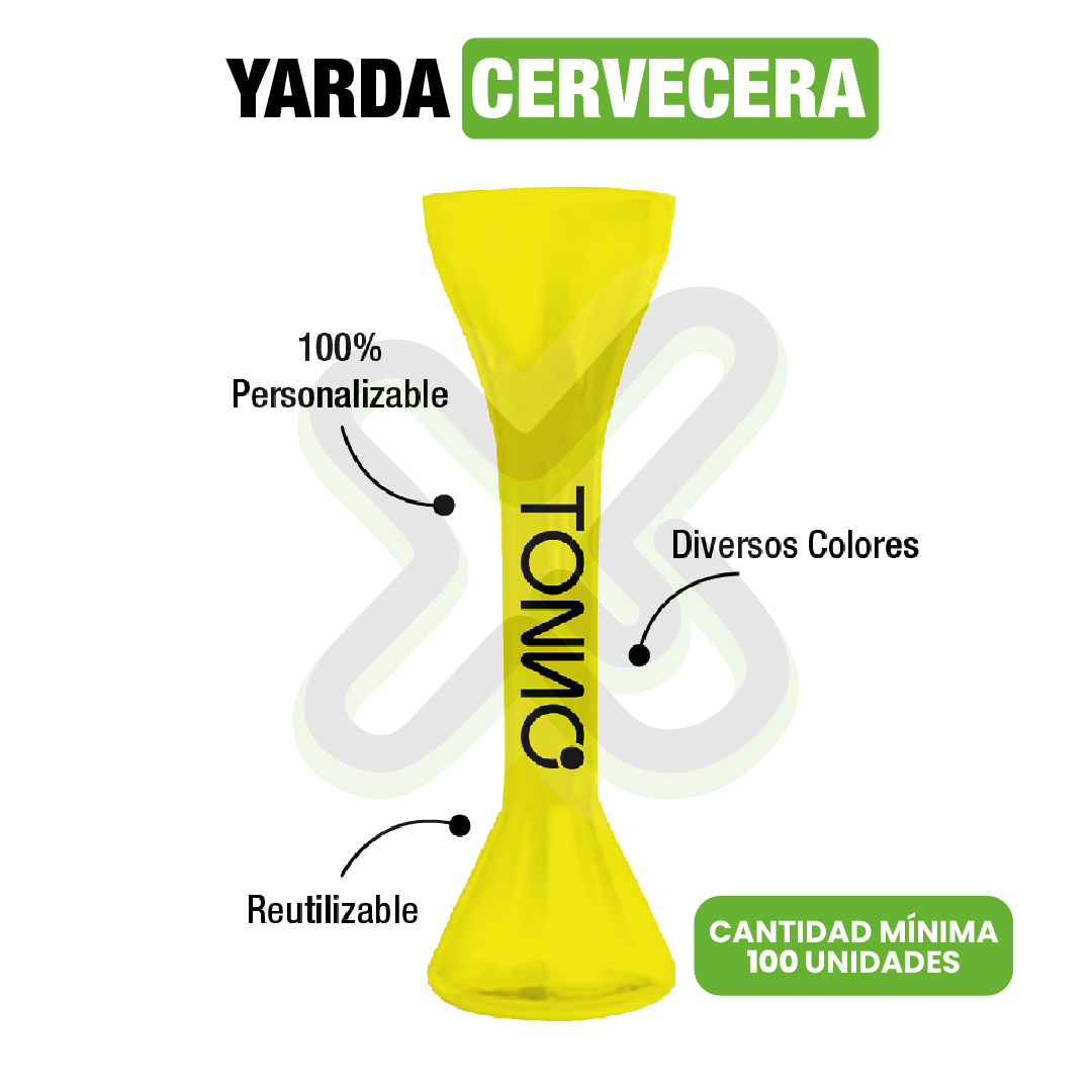 YARDAS CERVECERAS PERSONALIZADOS