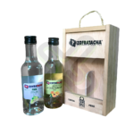 Caja De Madera Personalizada Con 2 Botellas De Licor - Imagen 2 personalizado para empresas