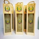 Pisco 500 Ml Con Caja De Madera personalizado para empresas