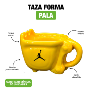 Taza Forma De Pala personalizado para empresas
