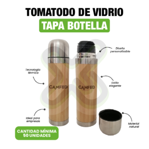 Termo Bamboo personalizado para empresas