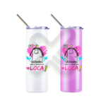Tumbler Skinny Con Sorbete Cañita - Imagen 3 personalizado para empresas