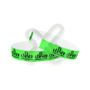 Pulsera Tyvek personalizado para empresas