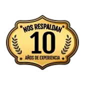 Más de 10 años de experiencia