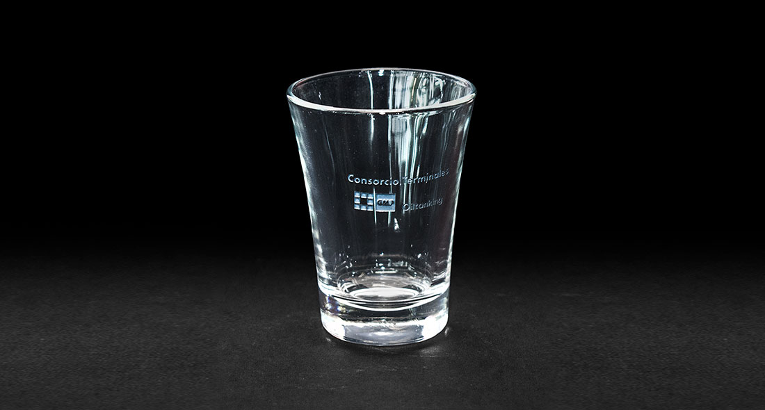 Características de Shots pisqueros de vidrio